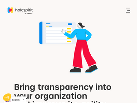 'holaspirit.com' screenshot