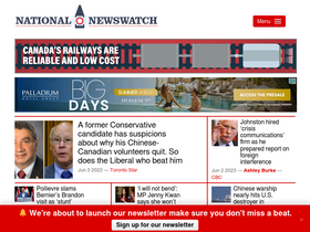 'nationalnewswatch.com' screenshot