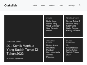 'otakuliah.com' screenshot