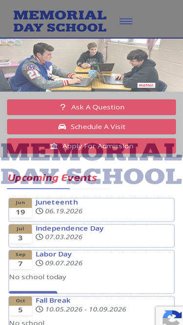 memorialdayschool.com