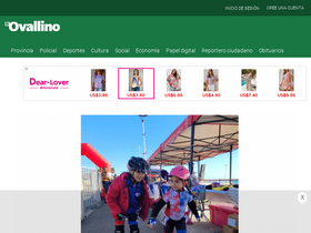 'elovallino.cl' screenshot