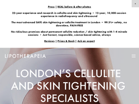 'lipotherapeia.com' screenshot