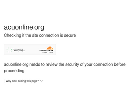 'acuonline.org' screenshot