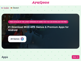 'apkgods.net' screenshot