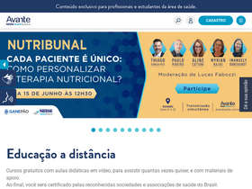 'avantenestle.com.br' screenshot