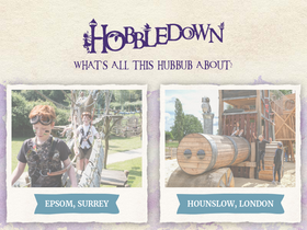 'hobbledown.com' screenshot