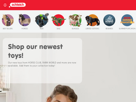 'schleich-s.com' screenshot