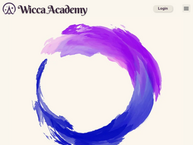 'wiccaacademy.com' screenshot