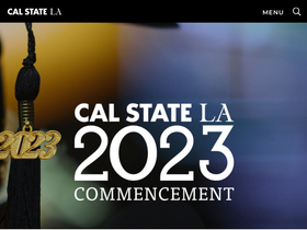 'calstatela.edu' screenshot