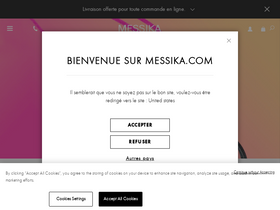 'messika.com' screenshot