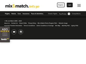 'mixandmatch.co.nz' screenshot
