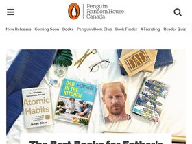 'penguinrandomhouse.ca' screenshot