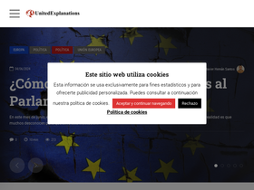 'unitedexplanations.org' screenshot