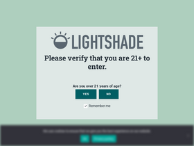 'lightshade.com' screenshot