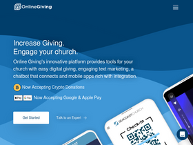 'onlinegiving.org' screenshot