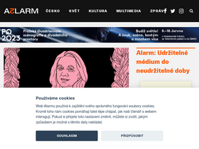 'a2larm.cz' screenshot