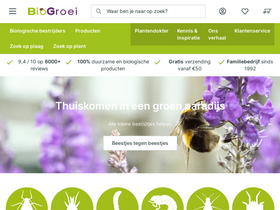 'biogroei.nl' screenshot