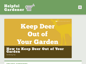 'helpfulgardener.com' screenshot