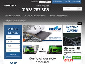 'vanstyle.co.uk' screenshot