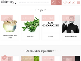 'olfastory.com' screenshot