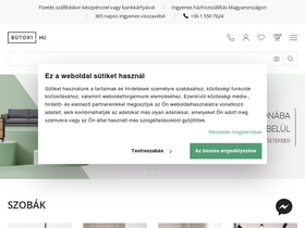 'butor1.hu' screenshot