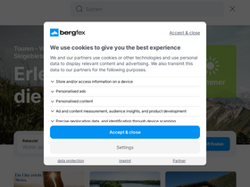 'bergfex.it' screenshot