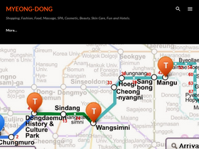 'myeongdong.org' screenshot