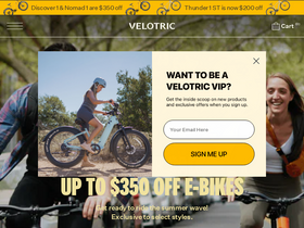 'velotricbike.com' screenshot