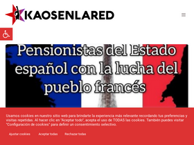 'kaosenlared.net' screenshot