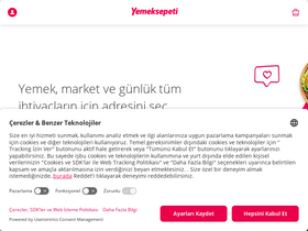 'portakal.yemeksepeti.com' screenshot