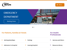 'bendigohealth.org.au' screenshot