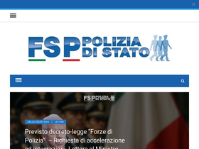 'fsp-polizia.it' screenshot