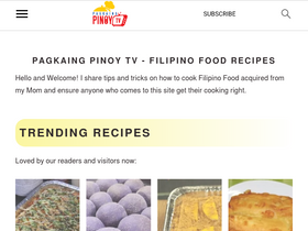 'pagkaingpinoytv.com' screenshot