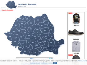 'orasul.biz' screenshot