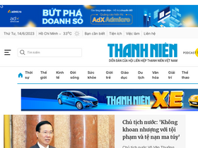 'thanhnien.vn' screenshot