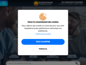 'blagues-droles-humour.com' screenshot