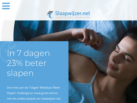 'slaapwijzer.net' screenshot