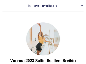 'hanentavallaan.fi' screenshot