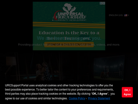 'urcsupport.com' screenshot