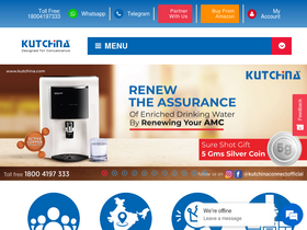 'kutchina.com' screenshot
