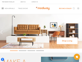 'modway.com' screenshot