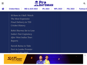 'probatsman.com' screenshot