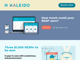 'kaleido.ca' screenshot