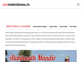 'delhimetrotimes.in' screenshot