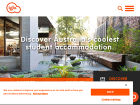'iglu.com.au' screenshot