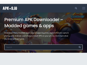 'apk-s.io' screenshot