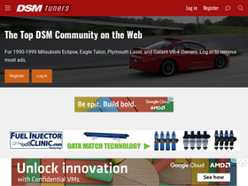 'dsmtuners.com' screenshot