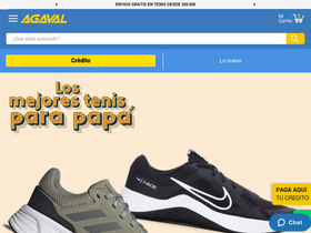 'agaval.com' screenshot