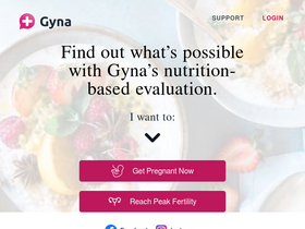 'gyna.co' screenshot