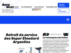 'aerobuzz.fr' screenshot